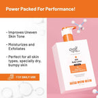 Chemist At Play AHA Body Lotion with 5% Natural AHA, Niacinamide, Shea Butter For Exfoliating Dry & Dead Skin Cells