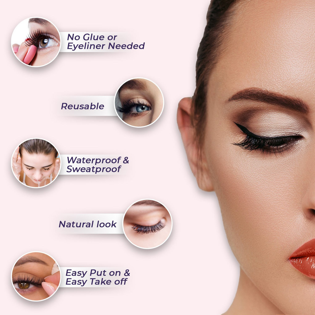 Sanfe Instant Press On Lashes P04