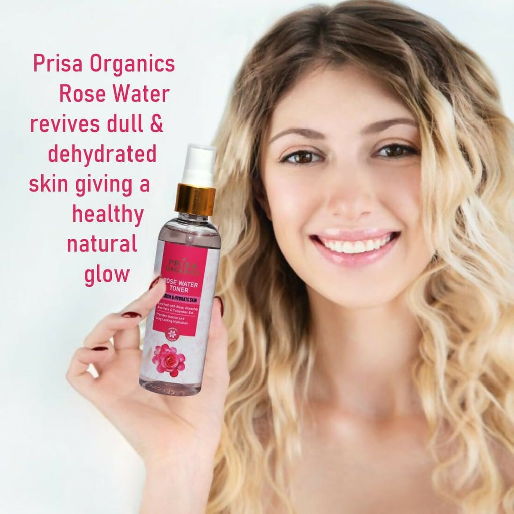 Prisa Organics Rose Water Toner