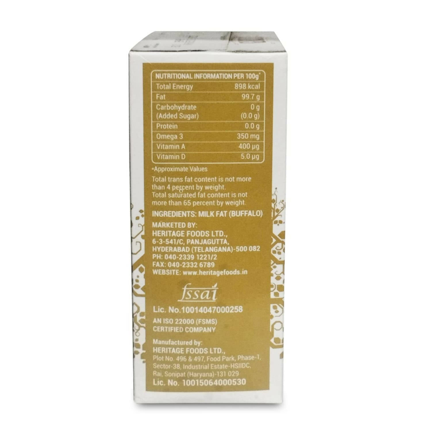 Heritage Buffalo Ghee | Premium Ghee | Authentic Buffalo Bilona Ghee | Organic Ghee