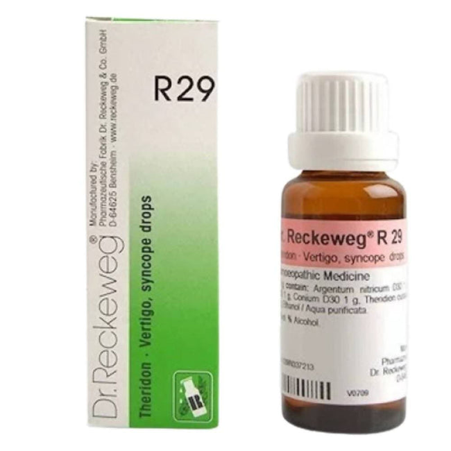 Dr. Reckeweg R29 Vertigo And Syncope Drops Hover Image