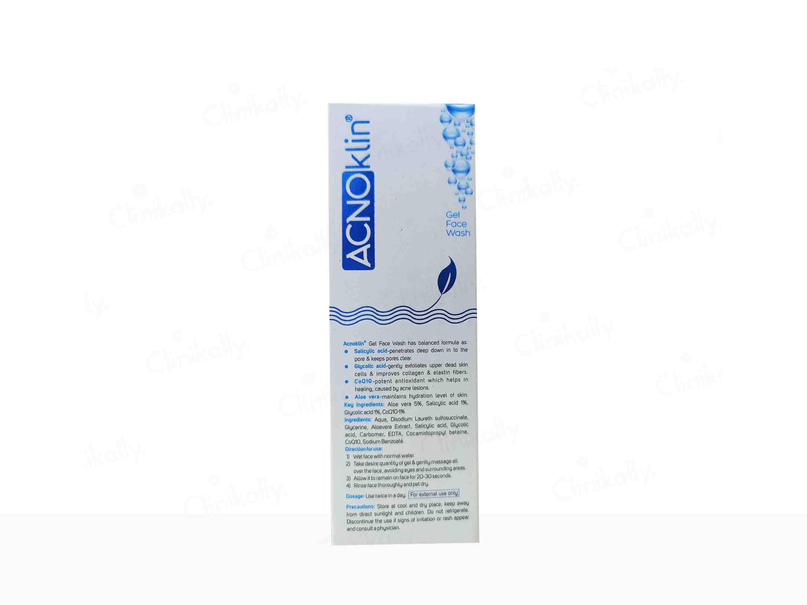 Vegetal Acnoklin Gel Face Wash