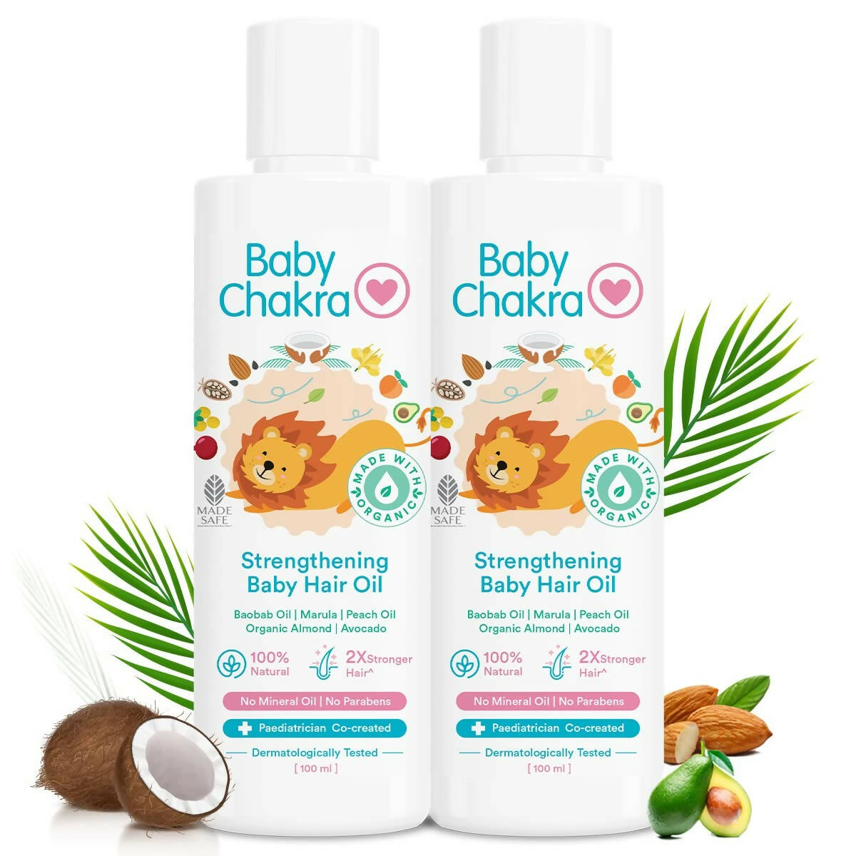 BabyChakra Strengthening Baby Hair Oil
