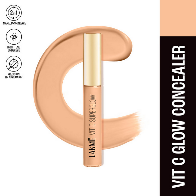 Lakme Vitamin C Superglow Concealer with 1 % Vit C - Ivory Main Image