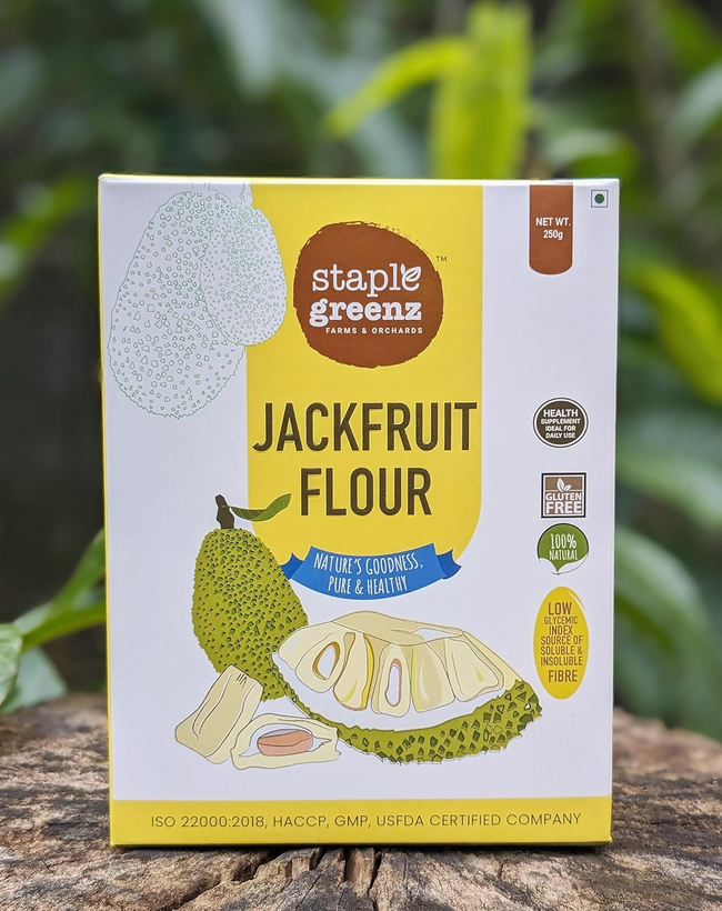 Staplegreenz Jackfruit Flour 100% Natural Hover Image