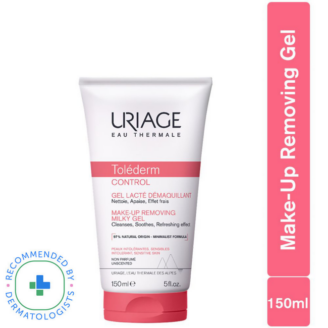 Uriage Tolederm Control Make-Up Removing Milky Gel Main Image