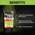Garnier Men Acno Fight Facewash For Pimple And Acne Prone Skin
