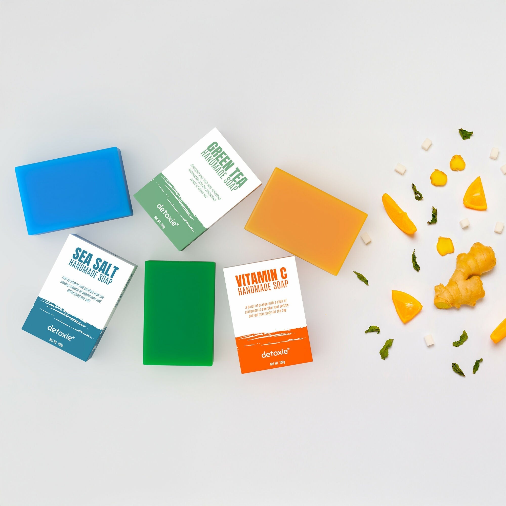 Detoxie Handmade Soaps Combo