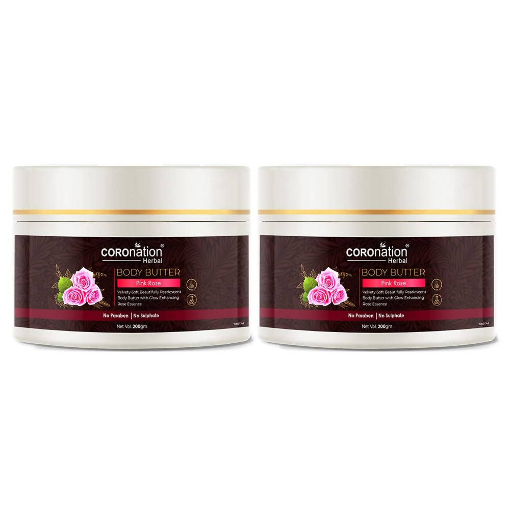 Coronation Herbal Pink Rose Body Butter