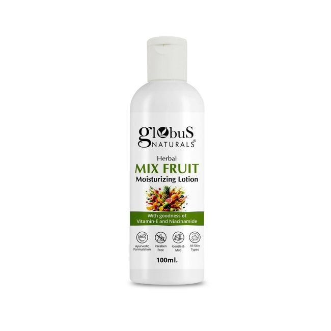 Globus Naturals Herbal Mix Fruit Moisturizing Body Lotion For Radiant, Glowing Skin, All Skin Types Main Image