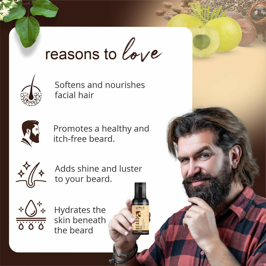 Globus Naturals Ayurvedic Beard Oil