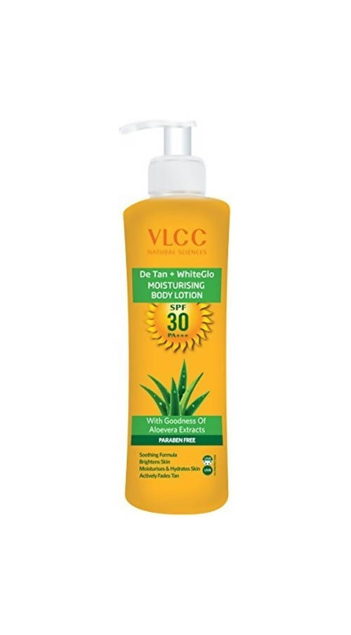 VLCC De Tan + White Glo Moisturising Body Lotion SPF 30 PA+++ Hover Image