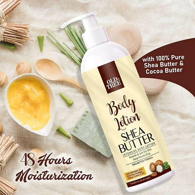 Old Tree Shea Butter Intensive Body Lotion Main Image