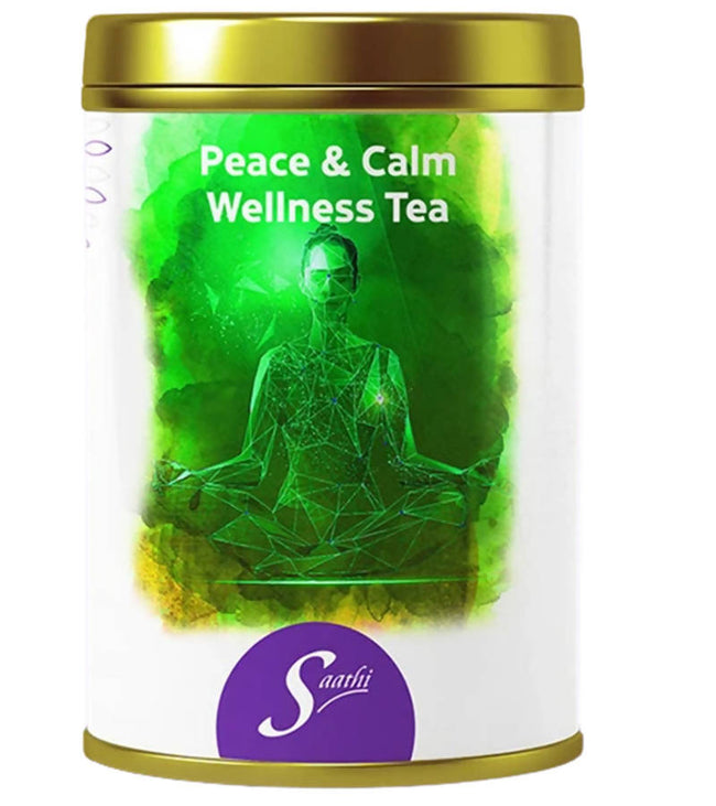 Saathi Peace & Calm Wellness Tea Pack Hover Image