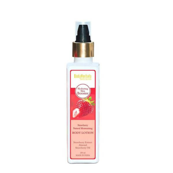Bodyherbals Hydrating Skin Booster Strawberry Natural Moisturising Lotion Hover Image