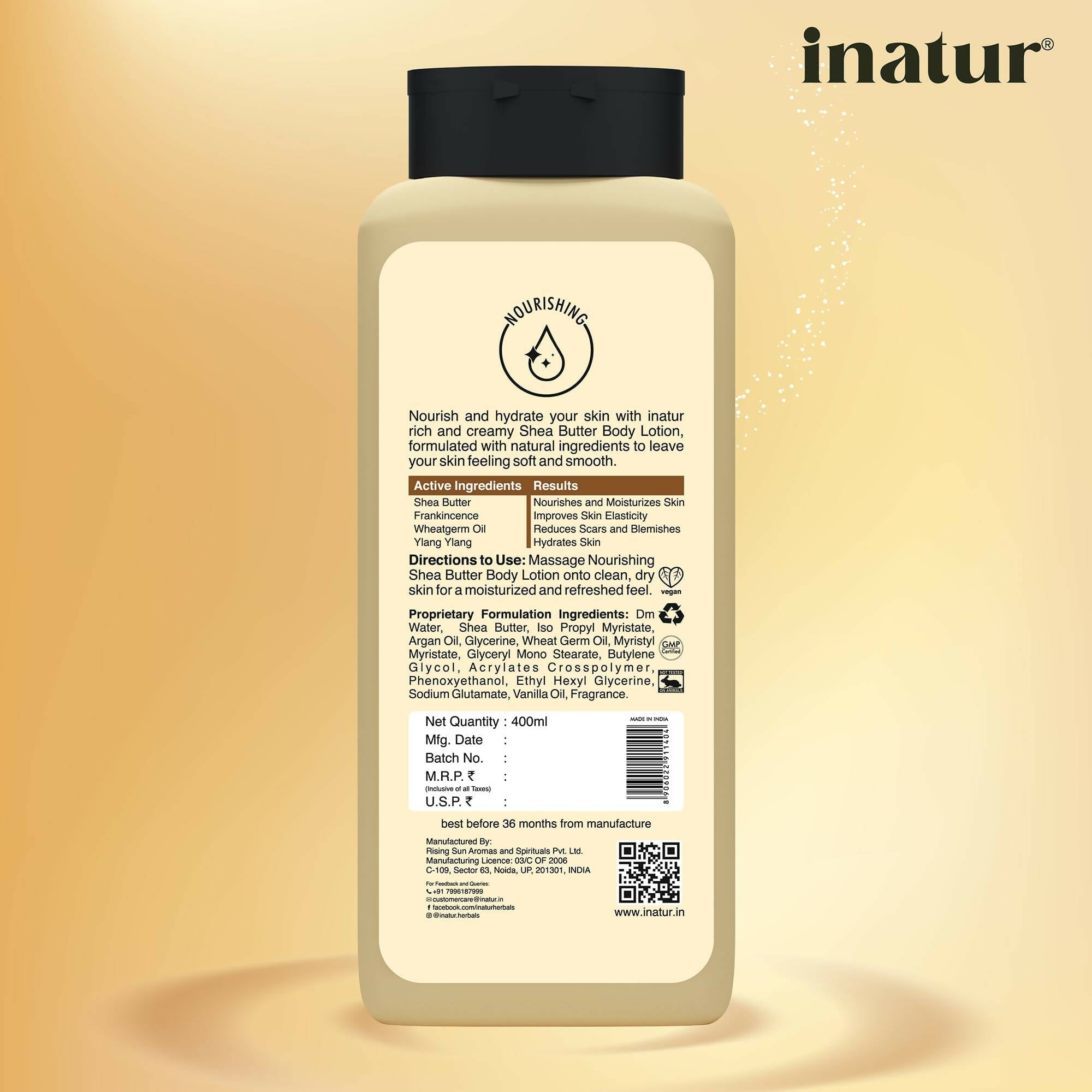 Inatur Shea Butter Body Lotion
