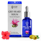 Ivory Natural Greys Beard Serum Restore Natural Black Color Of Grey White Beard