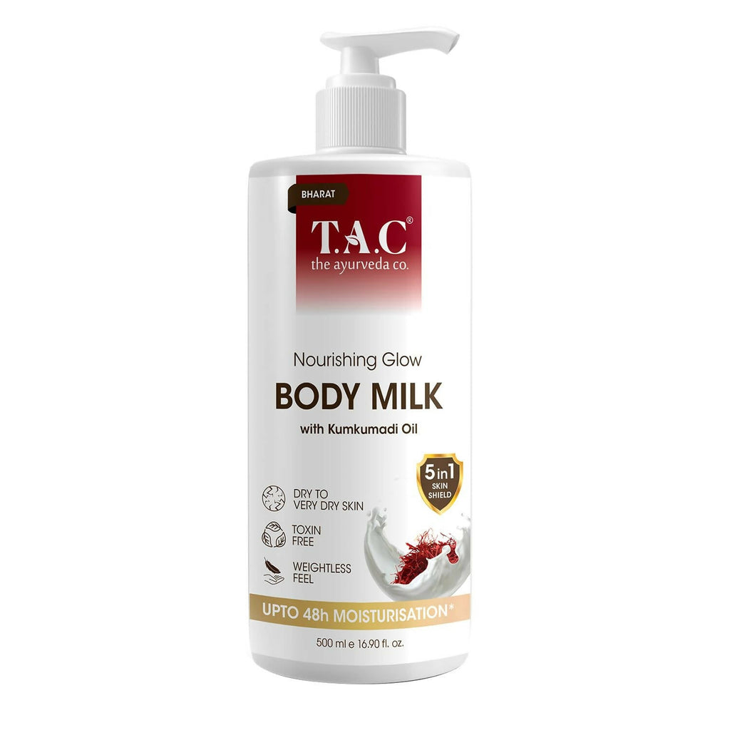 TAC - The Ayurveda Co. Nourishing Glow Body Milk with Kumkumadi Oil
