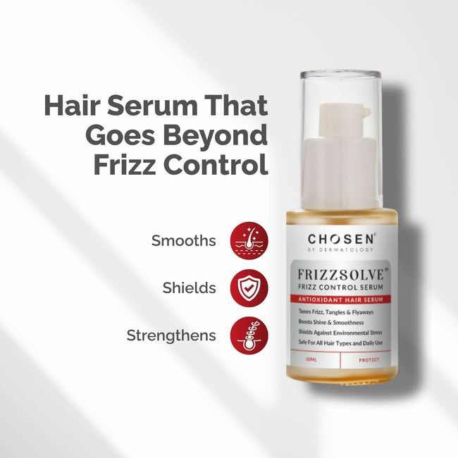 Chosen FrizzsolveFrizz Control Serum – Advanced Anti-Frizz Hair Serum With Astaxanthin Main Image