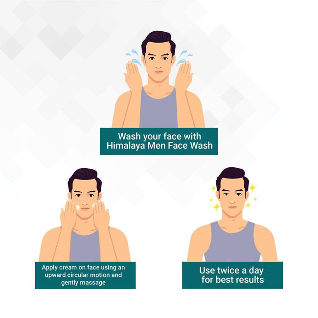 Himalaya Herbals Men Natural Bright Oil Control Face Gel Cream Main Image