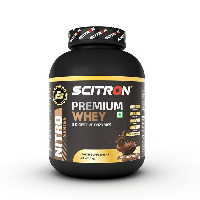 Scitron Nitro Series Premium Whey Rich Chocolate Hover Image
