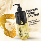 NishMan Fresh Active Shaving Gel Moisturizing Effect - Gold One