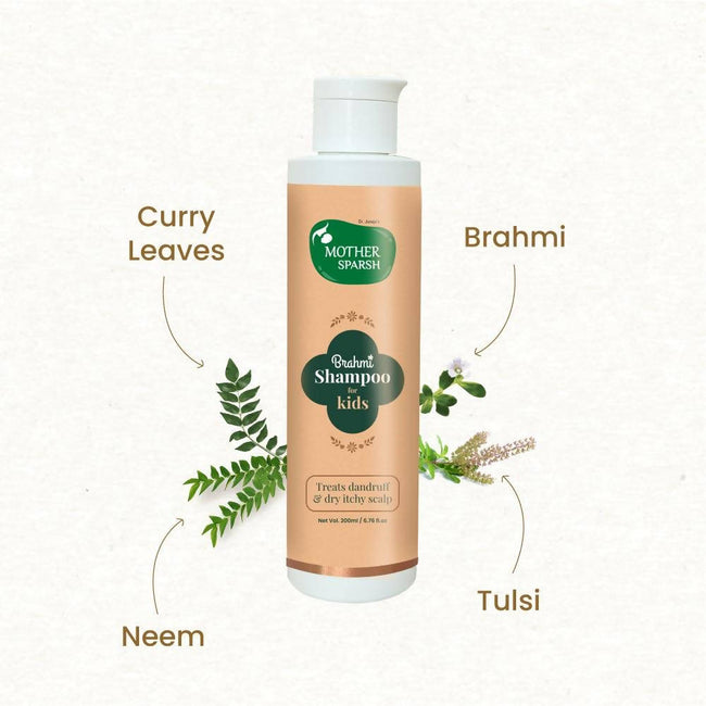 Mother Sparsh Brahmi Hair Shampoo For Kids Main Image