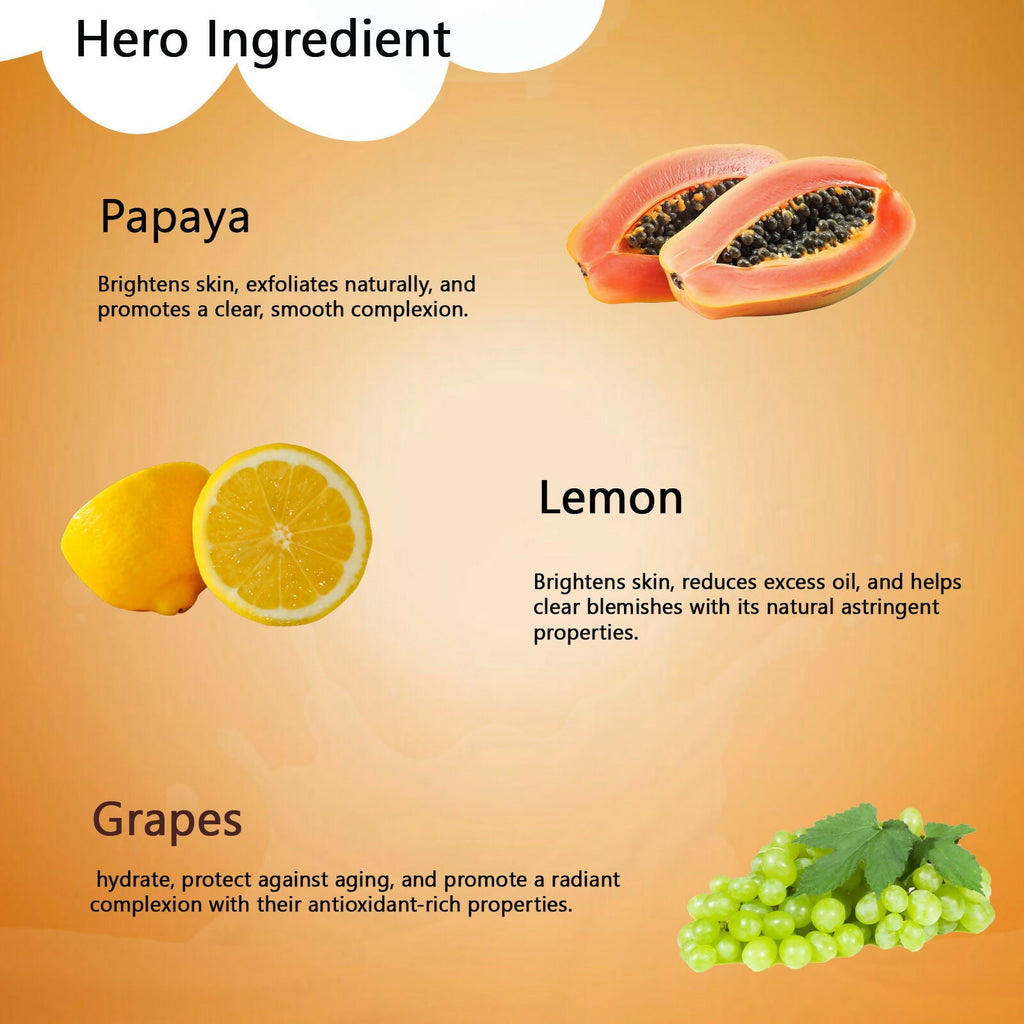 Globus Naturals Herbal Vitamin C Moisturizing Body Lotion For Skin Brightening & Nourishment, Glowing & Youthful Skin, All Skin Types