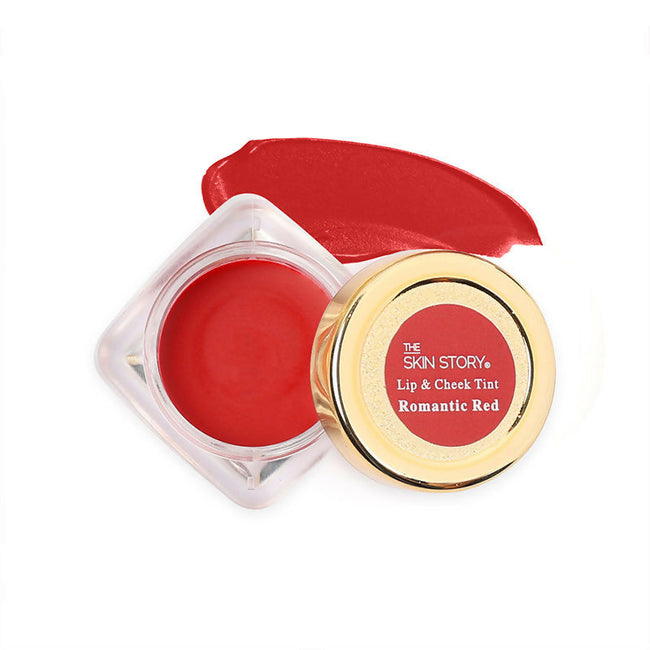 The Skin Story 100% Natural Lip Cheek Eye Tint Nourishing Ayurvedic Safe For Hormones - Romantic Red Hover Image