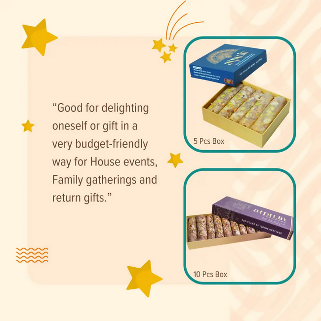 ATPU’s Exotic Special Dry Fruits Putharekulu - Chocolate (Personal Choice) Main Image