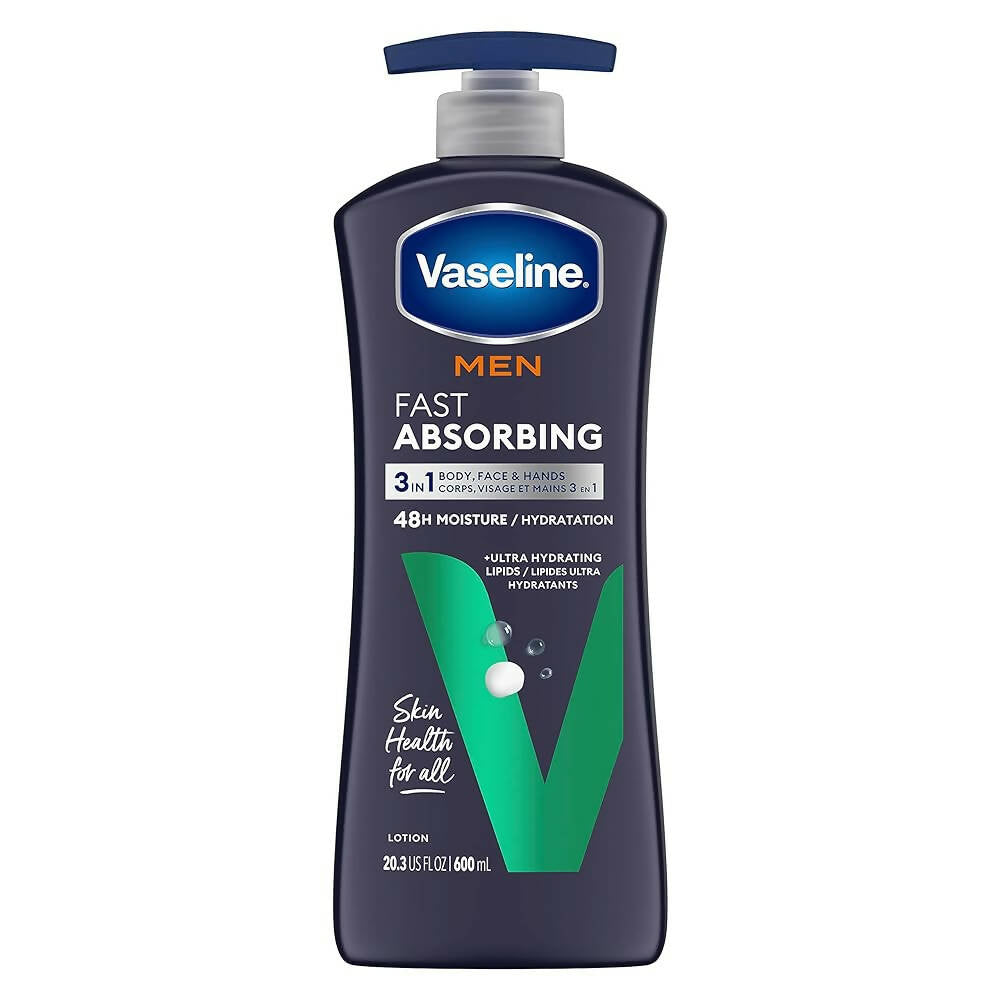 Vaseline Men Fast Absorbing Body and Face Lotion