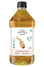 Farm Naturelle Organic Ghani Cold Pressed Virgin Groundnut/Peanut Oil
