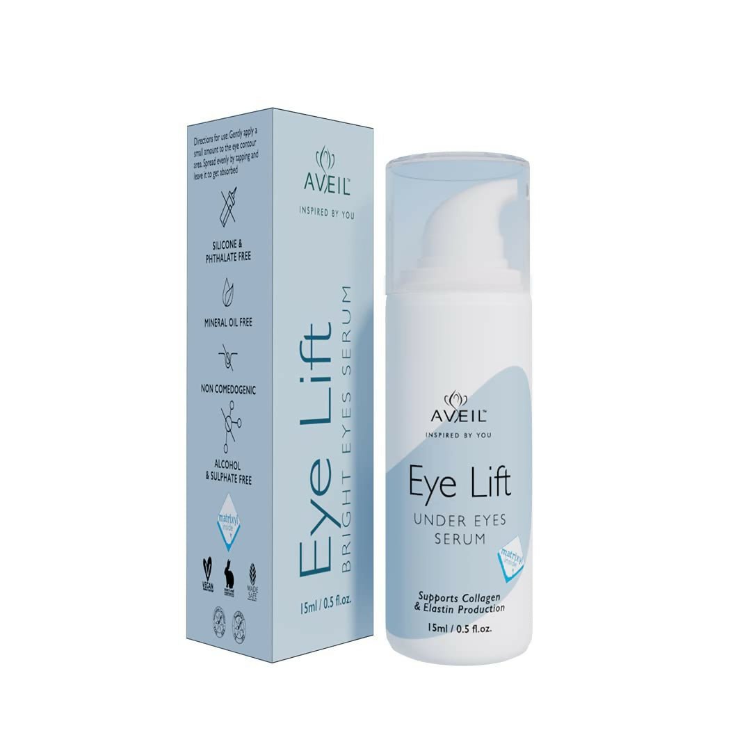 Aveil Eye Lift Under Eyes Serum - Smoothens Fine Lines & Wrinkles