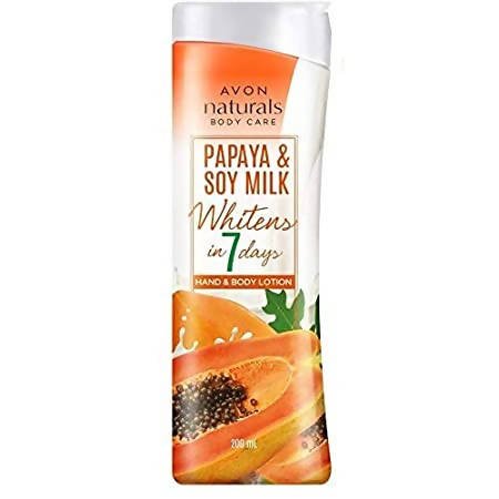 Avon Naturals Body Care Papaya & Soy Milk Hand & Body Lotion Hover Image