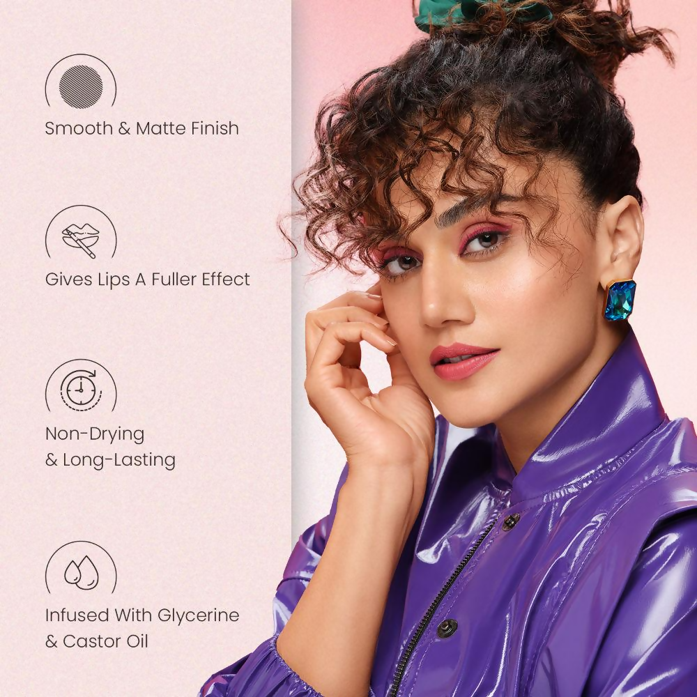 Swiss Beauty Bold Matt Lip Liner Pencil- 12 Dark Chocolate