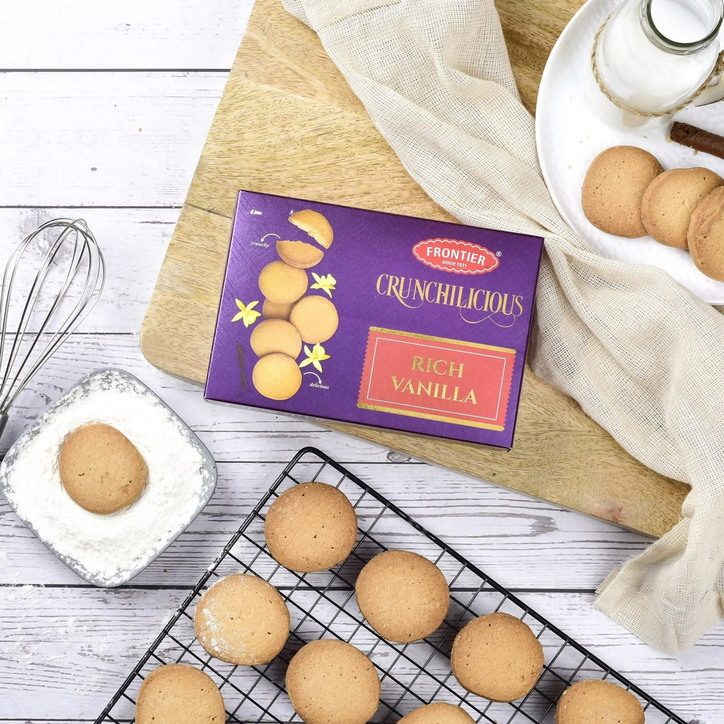 Frontier Rich Vanilla Cookies Crunchy And Delicious Biscuits