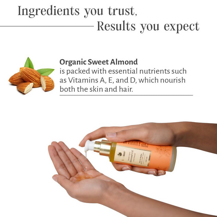 Shankara by Sri Sri Tattva Organic Sweet Almond Oil
