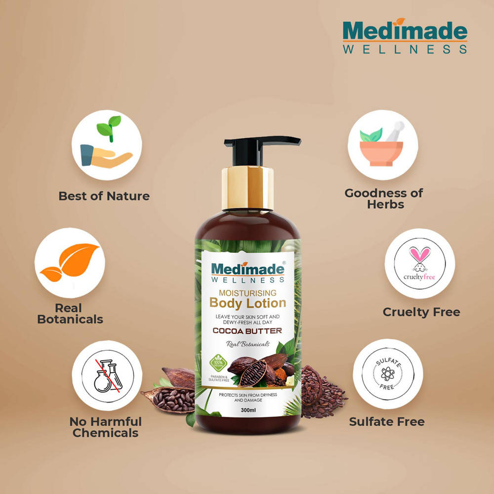 Medimade Wellness Cocoa Butter Moisturising Body Lotion