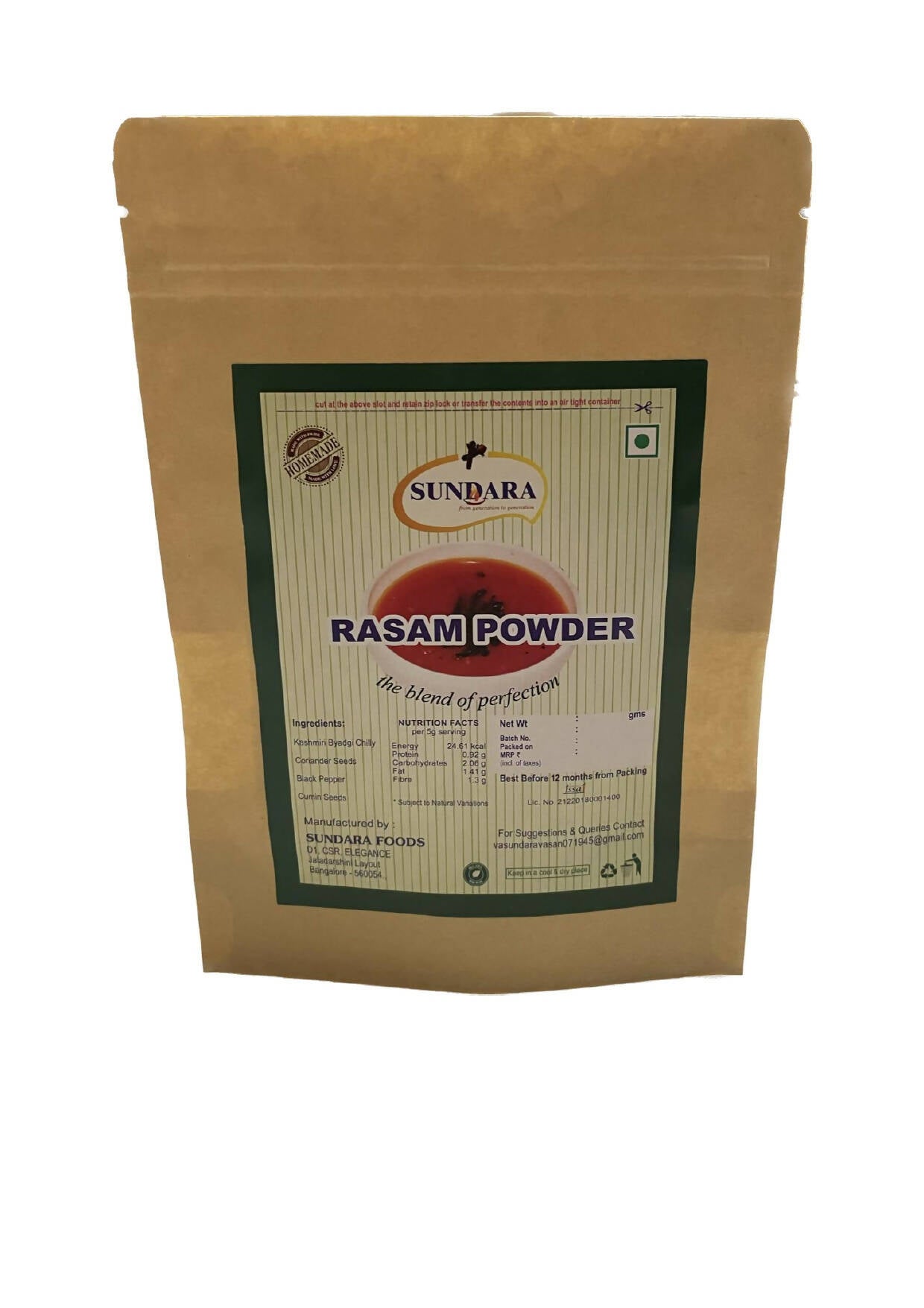 Sundara Rasam Powder