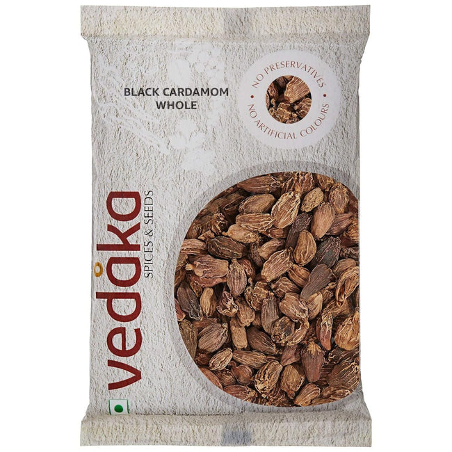 Vedaka Whole Black Cardamom Hover Image