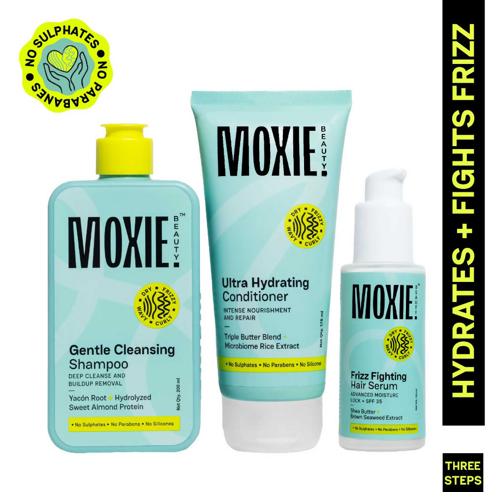 Moxie Beauty Ditch-The-Frizz Trio