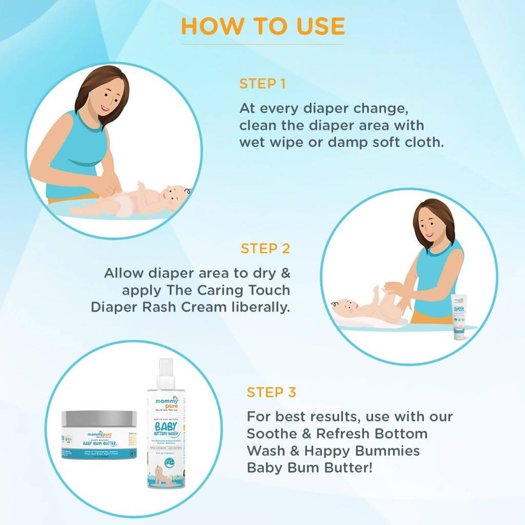 Mommypure The Caring Touch Diaper Rash Cream