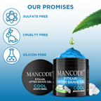 Mancode Fitkari After Shave Gel For Men Cool Antiseptic Formula