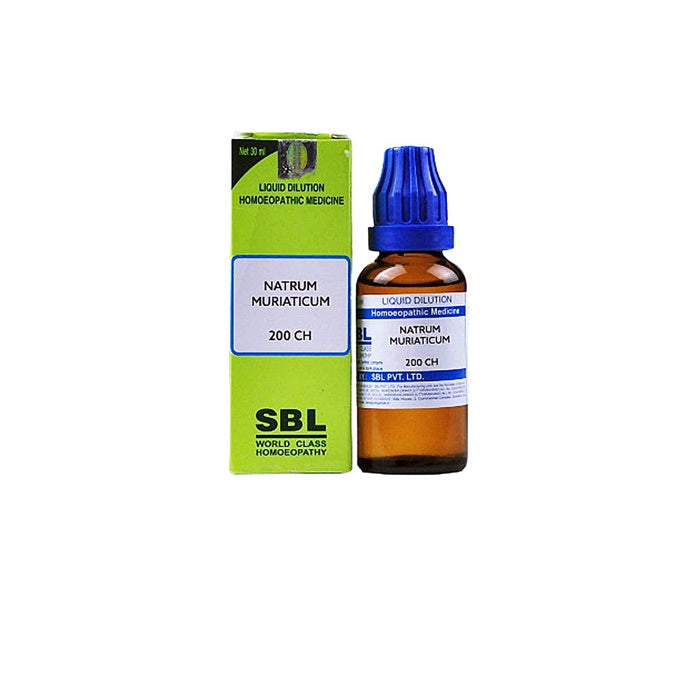 SBL Homeopathy Natrum Muriaticum Dilution