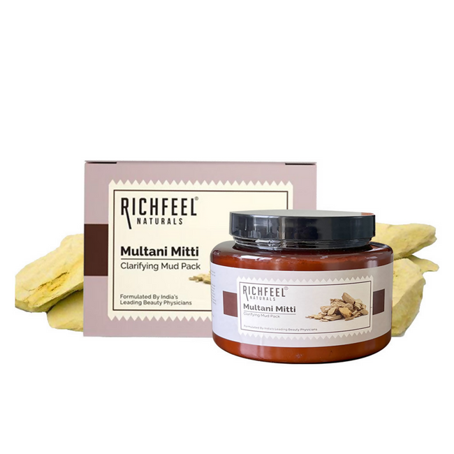 Richfeel Multani Mitti Powder (Fuller's Earth) For Soft Main Image