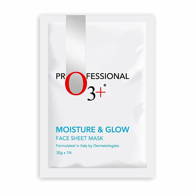 Professional O3+ Moisture & Glow Face Sheet Mask Hover Image