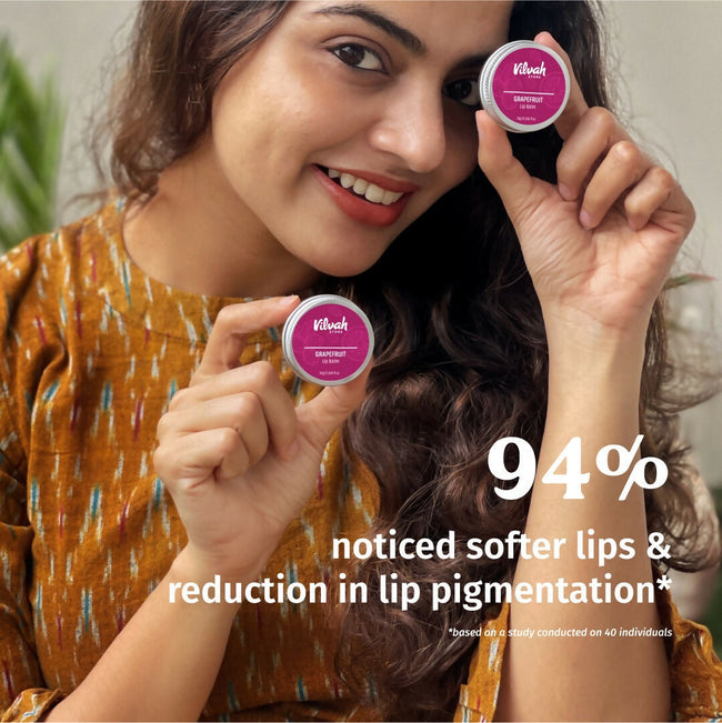 Vilvah Store Lip Balm - Grapefruit Main Image