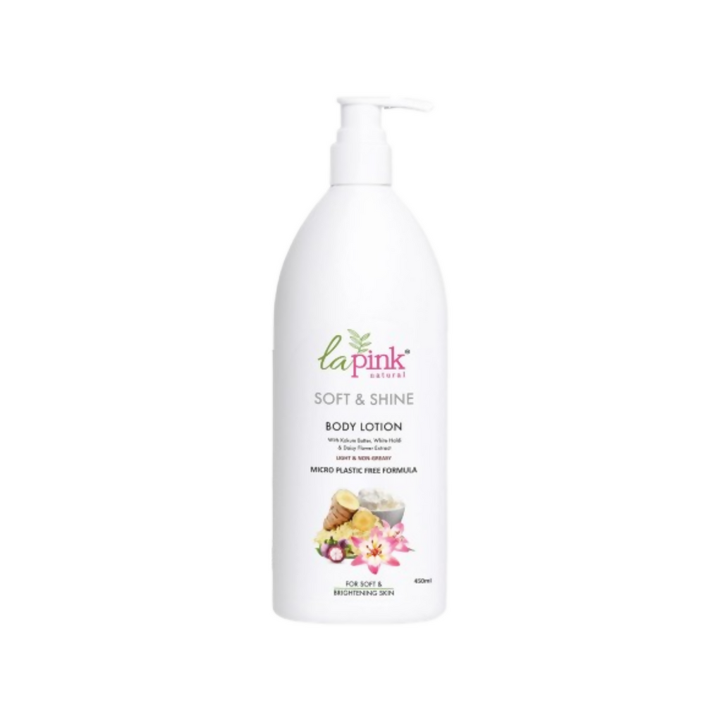 La Pink Soft & Shine Body Lotion With White Haldi