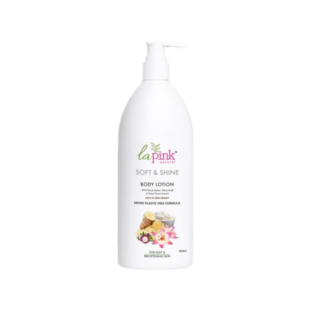 La Pink Soft & Shine Body Lotion With White Haldi