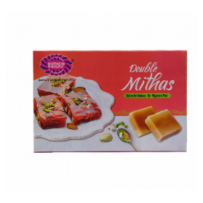 Karachi Bakery Double Mithas [Karachi Halwa & Mysore Pak] Hover Image
